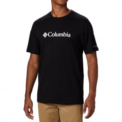 Columbia - M CSC Basic Logo Short Sleeve Black/White