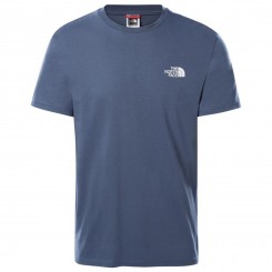 The North Face - M S/S Simple Dome Tee Vintage Indigo
