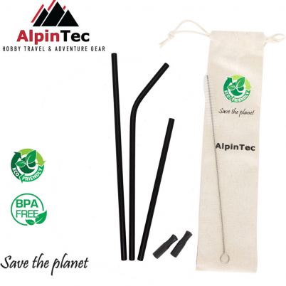 AlpinTec - Ecological Straws Asian Black