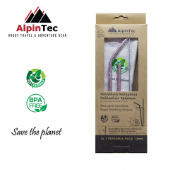 AlpinTec - Οικολογικά Καλαμάκια 'Ισια Ροζ