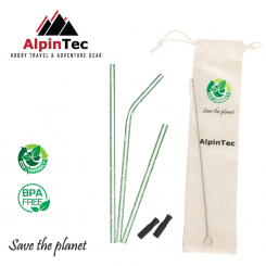 AlpinTec - Οικολογικά Καλαμάκια 'Ισια Πράσινα