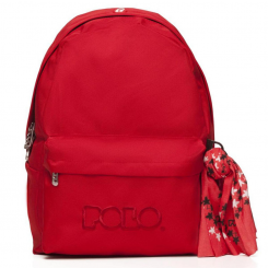 Polo - Backpack With Scarf Red 2021