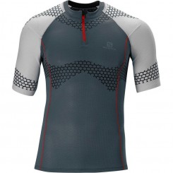 Salomon - Exo S-Lab Zip Tee M Dark Cloud