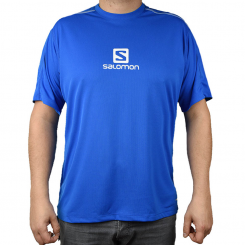 Salomon - Stroll Logo Tee M Union Blue
