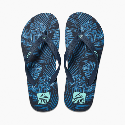 Reef - M Reef Seaside Prints Navy Palm
