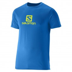 Salomon - Cotton Tee Union Blue/Green