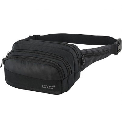 Polo - Waist Bag Double Square Black