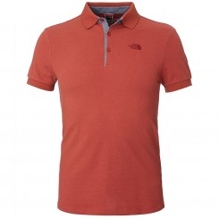 The North Face - M Premium Polo Piquet Rosewood Red