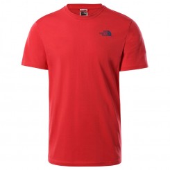 The North Face - M SS Redbox Cel Tee Rococco Red