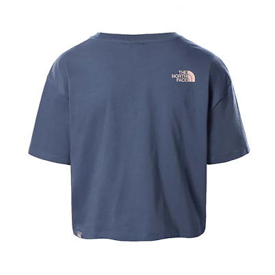 The North Face - W Cropped Easy Tee Vintage Indigo...