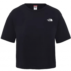 The North Face - W Cropped Simple Dome Tee Black