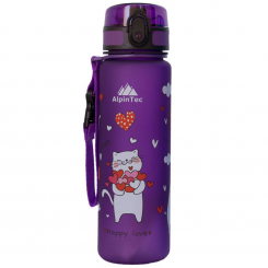 AlpinTec - Love Cats 500 ml Kids Purple