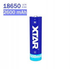 XTAR - Rechargeable Battery 18650 2600mAh