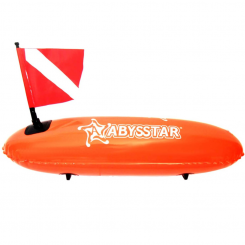 Abysstar - Σημαδούρα Μακρόστενη Orange