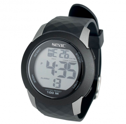 Seac - Αδιάβροχο Ρολόι Chronos Black