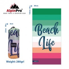 AlpinTec - Πετσέτα Microfiber Dryfast Beach Life X...