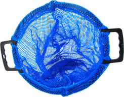 Ψαροσακούλα Δίχτυ με Πλαστική Χειρολαβή Μπλέ