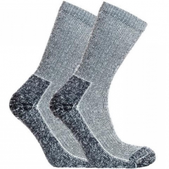 Horizon - Κάλτσες Coolmax Outdoor 2 Ζεύγη Black Marl 42-47
