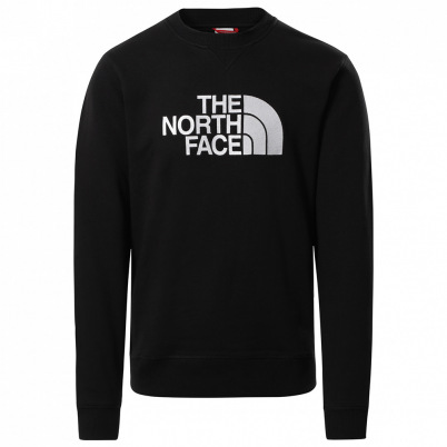 The North Face - Drew Peak Crew Black/White