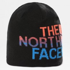 The North Face - Reversible Banner Beanie Black/He...