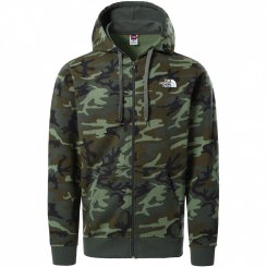 The North Face - Open Gate FZ Hoodie Thyme Brushwood Camoprint