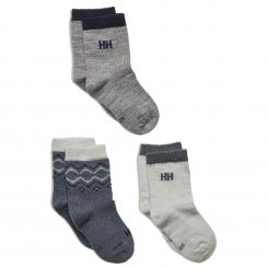 Helly Hansen - K Wool Sock 3PK Grey/Trooper/Powder