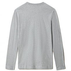 Napapijri - Serber Pring Long Sleeve T-Shirt Grey Melagne