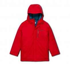 Columbia - Παιδικό Μπουφάν Alpine Free Fall™ II Jacket Mountain Red/Blue Heron