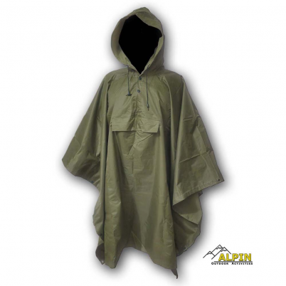 Alpin - Rain Poncho Outdoor Polyester Pvc Coating