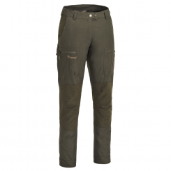 Pinewood - Caribou Trousers Suede D.Brown/Black