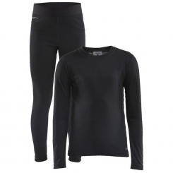 Craft - Core Warm Baselayer Set Junior Black
