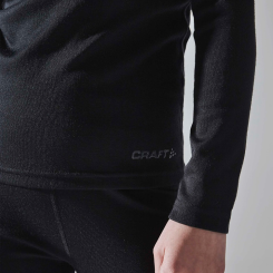Craft - Core Warm Baselayer Set Junior Black
