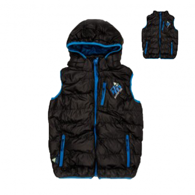 Peak Mountain - Kids Vest Ecarti Black/Blue