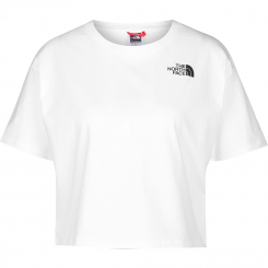 The North Face - W Cropped Simple Dome Tee White