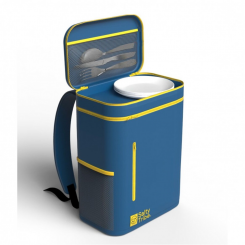 Salty Tribe - Τσάντα Ψυγείου Backpack Cooler 18L Blue/Yellow
