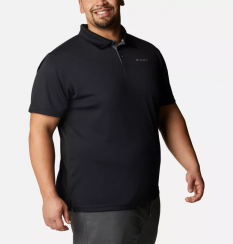 Columbia - M Utilizer Polo Black/Grill Plus Size