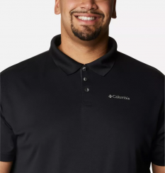 Columbia - M Utilizer Polo Black/Grill Plus Size