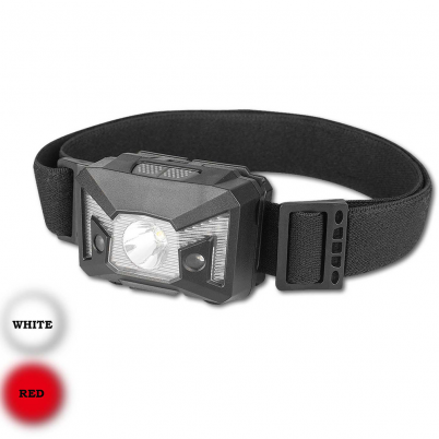 Alpin - Head torch with batteries 220Lm Sensor+ SM...
