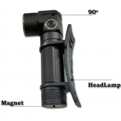 Alpin - Επαναφορτιζομενος Φακος Γαμα 1500Lm - Mαγνητης - Βαση Κεφαλιου