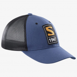 Salomon - Καπέλο Trucker Curved Cap Dark Denim/Black