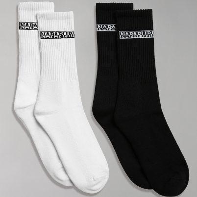 Napapijri - F-Box Socks Black/White 2 Pair