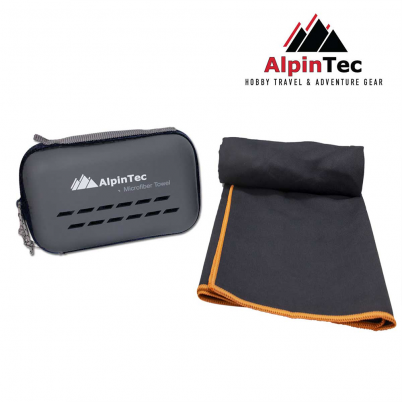 AlpinTec - Πετσέτα Dryfast 50x100cm Black