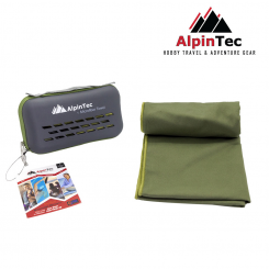 AlpinTec - Πετσέτα Dryfast 50x100cm Dark Green...