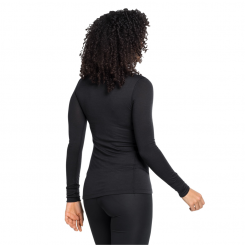 Odlo - Women's Natural 100% Merino Warm Long-Sleeve Base Layer Top Black