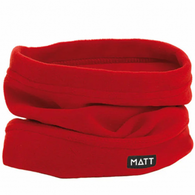 Matt - Polartec Classic Micro Jr Neckwarmer Red