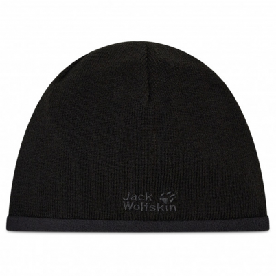 Jack Wolfskin - Stormlock Logo Knit Cap Black