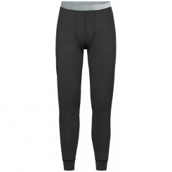 Odlo - Men's Natural 100% Merino Warm Base Layer Pants Black