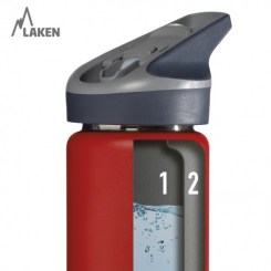 Laken - Stainless Steel Thermo Bottle Jannu 0.5L Orange