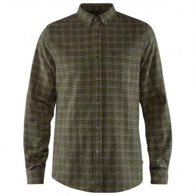 Fjallraven - Ovik Flannel Shirt M Deep Forest