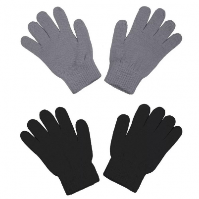 Icepeak - Highland JR Children's Gloves Set Grey/B...
